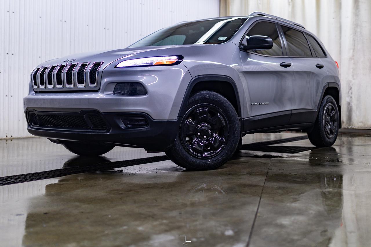 2015 Jeep Cherokee 4x4 Sport Heated Seats Red Deer AB