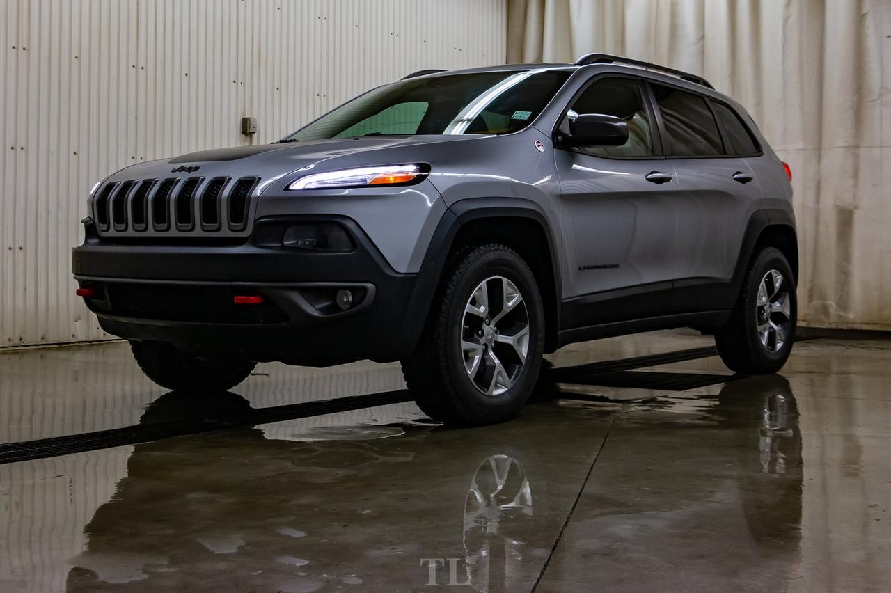 2015 Jeep Cherokee 4x4 Trailhawk Leather Nav BCam Red Deer AB