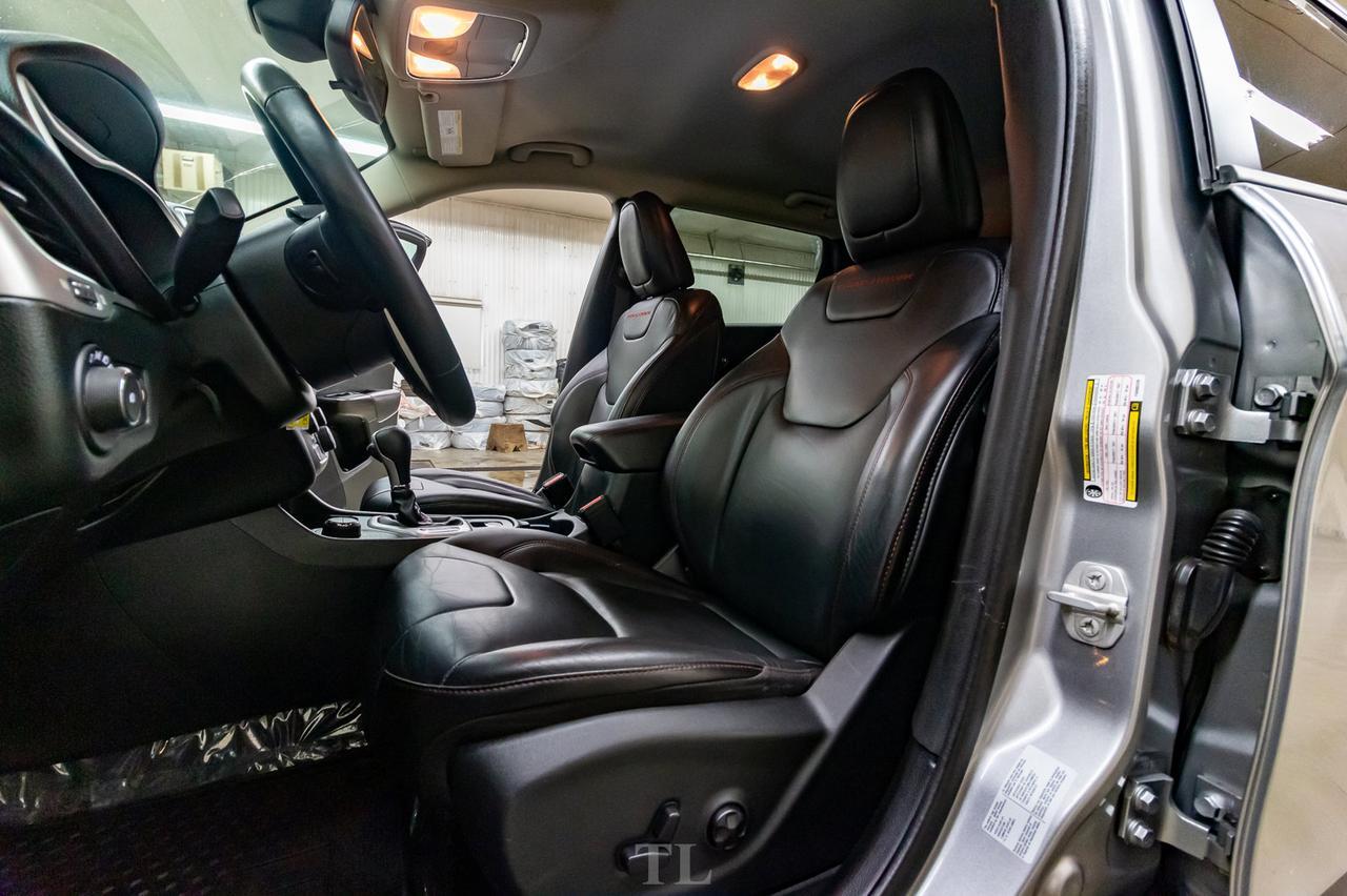 2015 Jeep Cherokee 4x4 Trailhawk Leather Nav BCam Red Deer AB