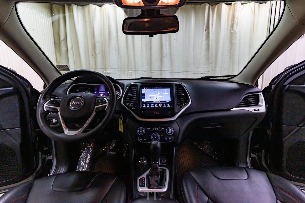 2015 Jeep Cherokee 4x4 Trailhawk Leather Nav BCam Red Deer AB