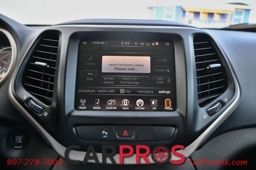 2015 Jeep Cherokee Latitude - 4X4 - 3.2L V6 - Auto Start - Power Driver's Seat - Heated Seats & Steering Wheel - Keyless Entry & Push to Start - Backup Camera - Power Liftgate - Blind Spot Alert - Rear Parking Sensors Anchorage AK