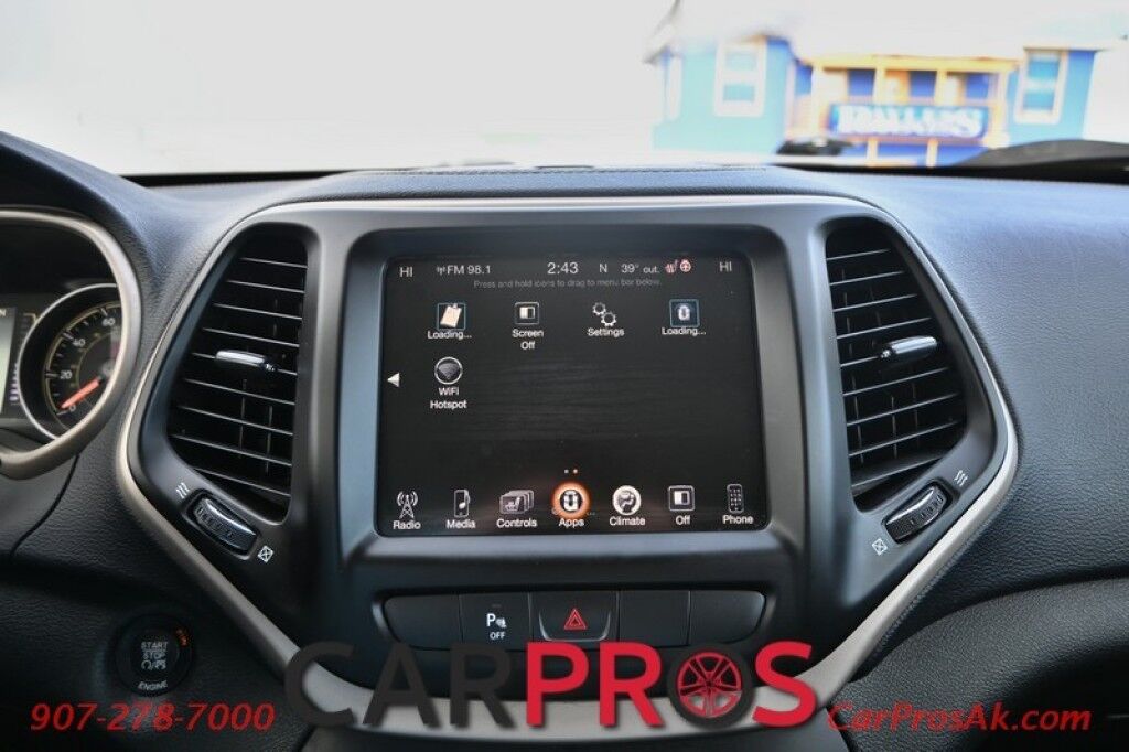 2015 Jeep Cherokee Latitude - 4X4 - 3.2L V6 - Auto Start - Power Driver's Seat - Heated Seats & Steering Wheel - Keyless Entry & Push to Start - Backup Camera - Power Liftgate - Blind Spot Alert - Rear Parking Sensors Anchorage AK