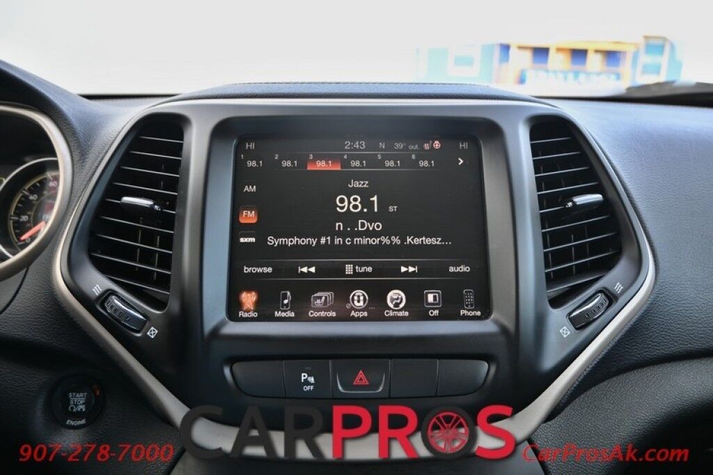 2015 Jeep Cherokee Latitude - 4X4 - 3.2L V6 - Auto Start - Power Driver's Seat - Heated Seats & Steering Wheel - Keyless Entry & Push to Start - Backup Camera - Power Liftgate - Blind Spot Alert - Rear Parking Sensors Anchorage AK