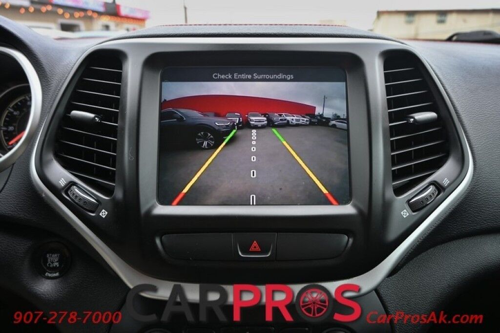 2015 Jeep Cherokee Trailhawk - 4X4 - Comfort & Convenience Group - 3.2L V6 - AutoStart - Heated & Cooled Leather Seats - Heated Steering Wheel - Bluetooth - Navigation - Back Up Camera - Cruise Control - Power Liftgate - Tow Pkg Anchorage AK