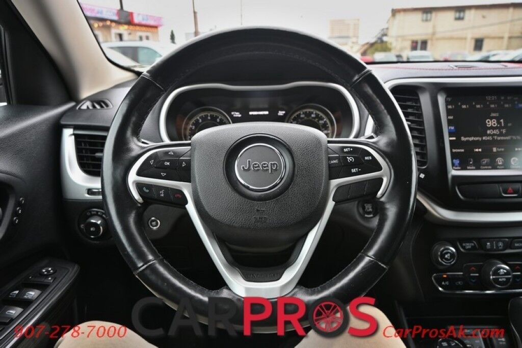 2015 Jeep Cherokee Trailhawk - 4X4 - Comfort & Convenience Group - 3.2L V6 - AutoStart - Heated & Cooled Leather Seats - Heated Steering Wheel - Bluetooth - Navigation - Back Up Camera - Cruise Control - Power Liftgate - Tow Pkg Anchorage AK