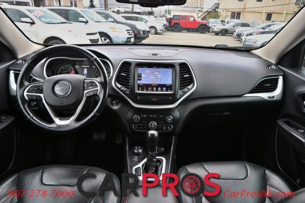 2015 Jeep Cherokee Trailhawk - 4X4 - Comfort & Convenience Group - 3.2L V6 - AutoStart - Heated & Cooled Leather Seats - Heated Steering Wheel - Bluetooth - Navigation - Back Up Camera - Cruise Control - Power Liftgate - Tow Pkg Anchorage AK