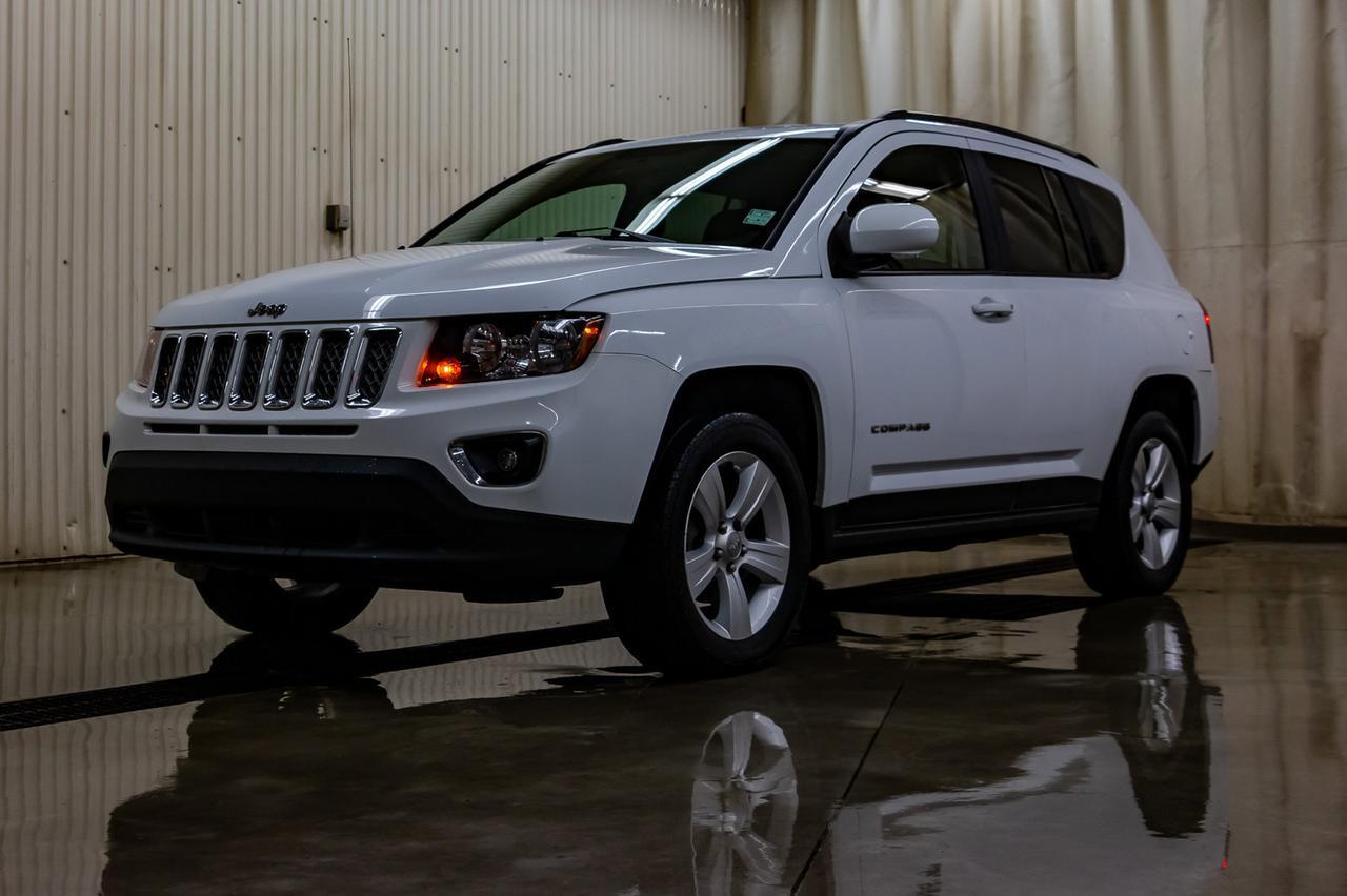 2015 Jeep Compass 4x4 High Altitude Leather Roof Nav BCam Red Deer AB
