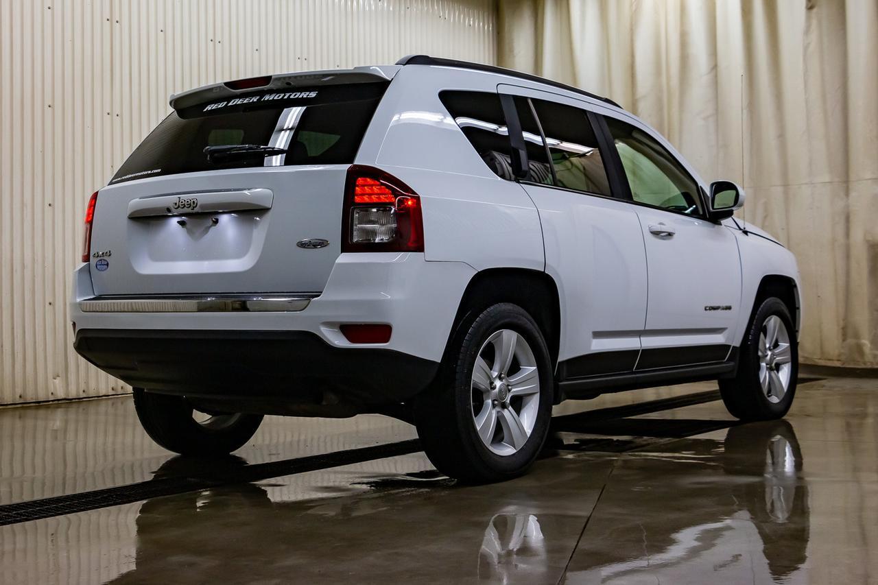 2015 Jeep Compass 4x4 High Altitude Leather Roof Nav BCam Red Deer AB