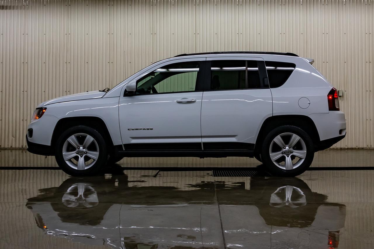 2015 Jeep Compass 4x4 High Altitude Leather Roof Nav BCam Red Deer AB
