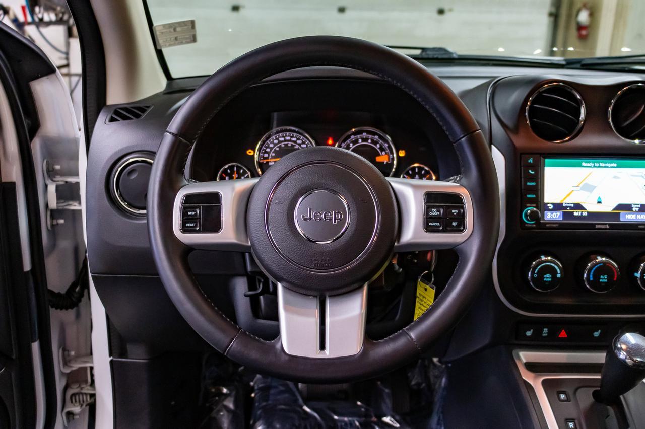 2015 Jeep Compass 4x4 High Altitude Leather Roof Nav BCam Red Deer AB