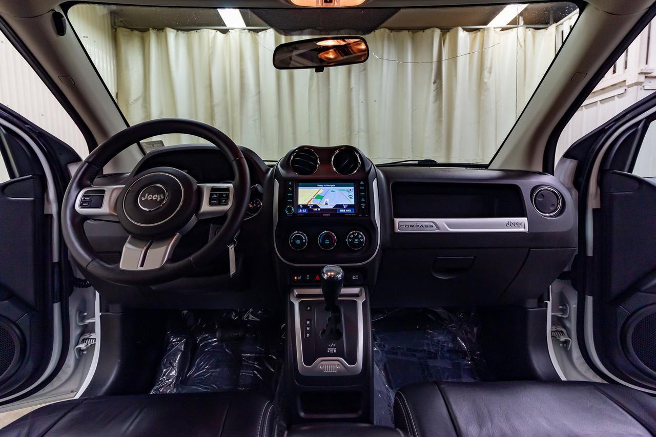 2015 Jeep Compass 4x4 High Altitude Leather Roof Nav BCam Red Deer AB