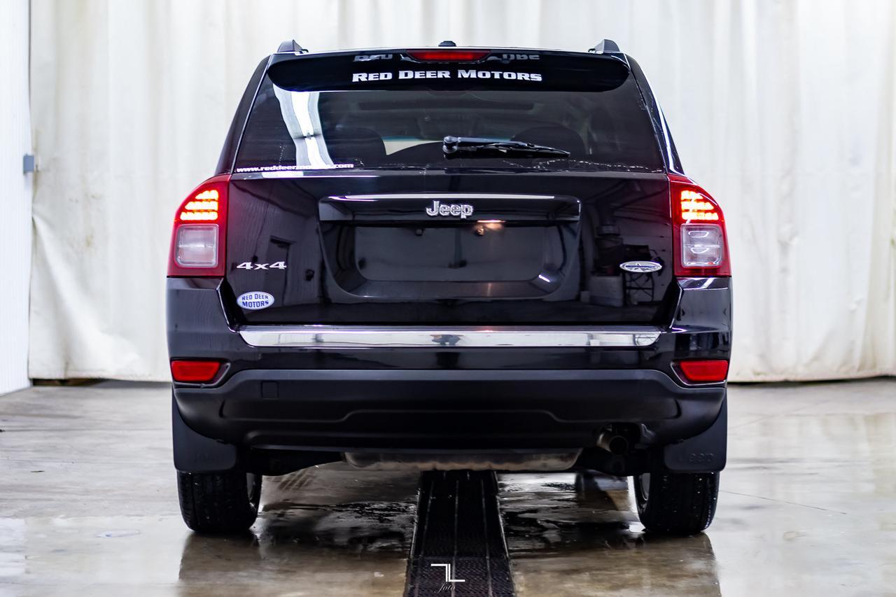 2015 Jeep Compass 4x4 High Altitude Leather Roof Red Deer AB