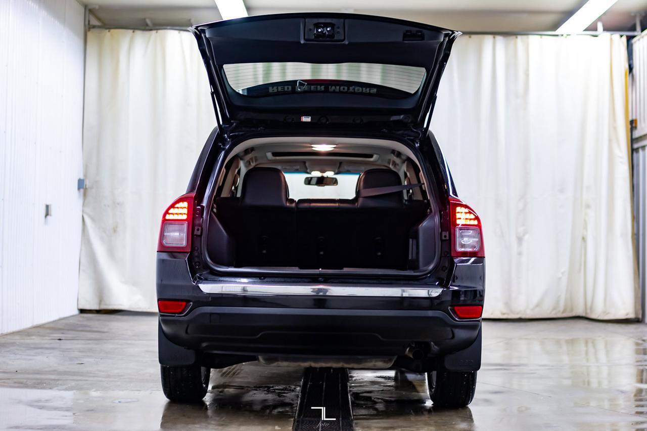 2015 Jeep Compass 4x4 High Altitude Leather Roof Red Deer AB