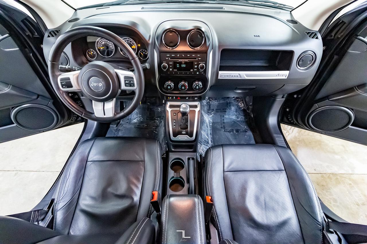 2015 Jeep Compass 4x4 High Altitude Leather Roof Red Deer AB