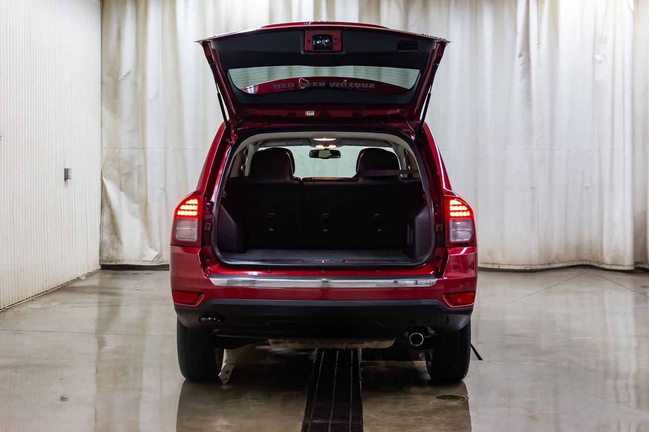 2015 Jeep Compass 4x4 Limited Leather Nav BCam Red Deer AB