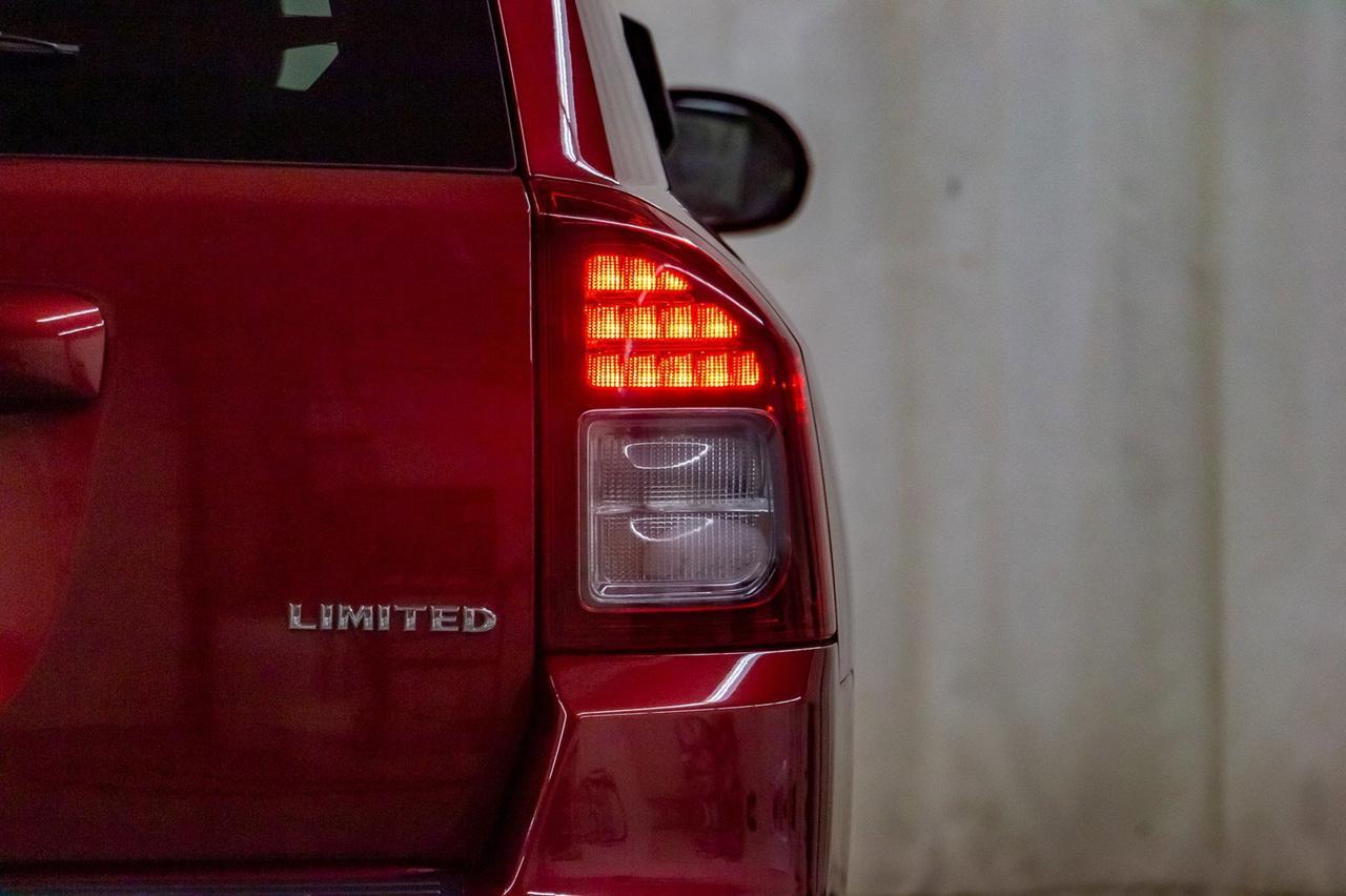 2015 Jeep Compass 4x4 Limited Leather Nav BCam Red Deer AB