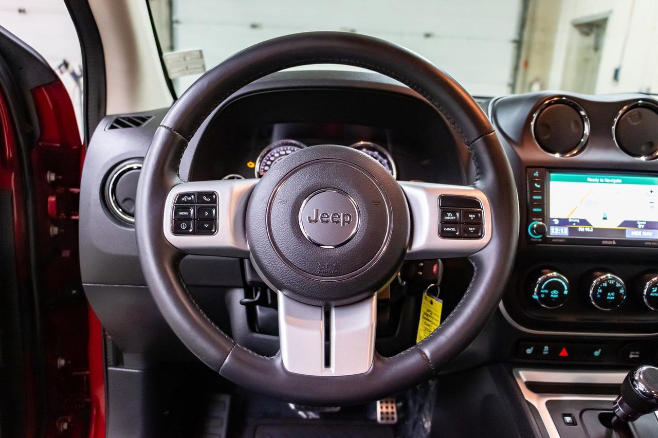 2015 Jeep Compass 4x4 Limited Leather Nav BCam Red Deer AB