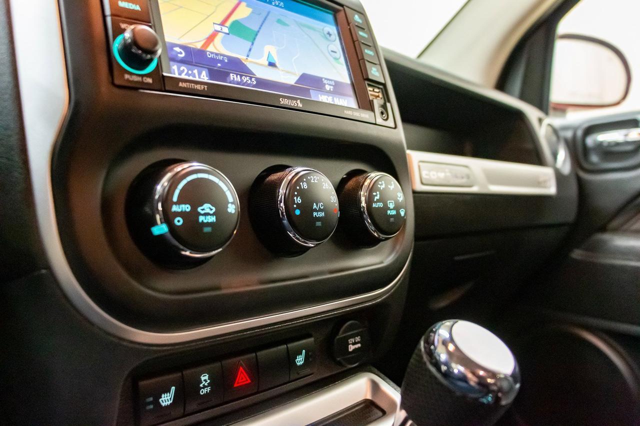 2015 Jeep Compass 4x4 Limited Leather Nav BCam Red Deer AB