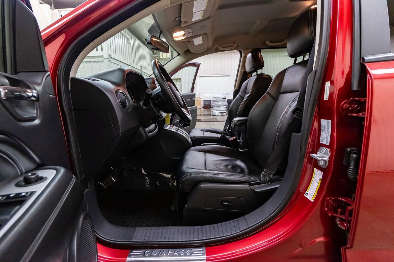 2015 Jeep Compass 4x4 Limited Leather Nav BCam Red Deer AB