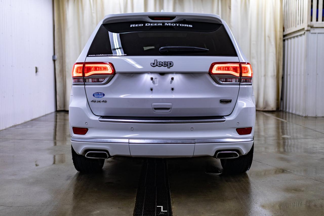 2015 Jeep Grand Cherokee 4x4 Summit Leather Roof Nav BCam Red Deer AB