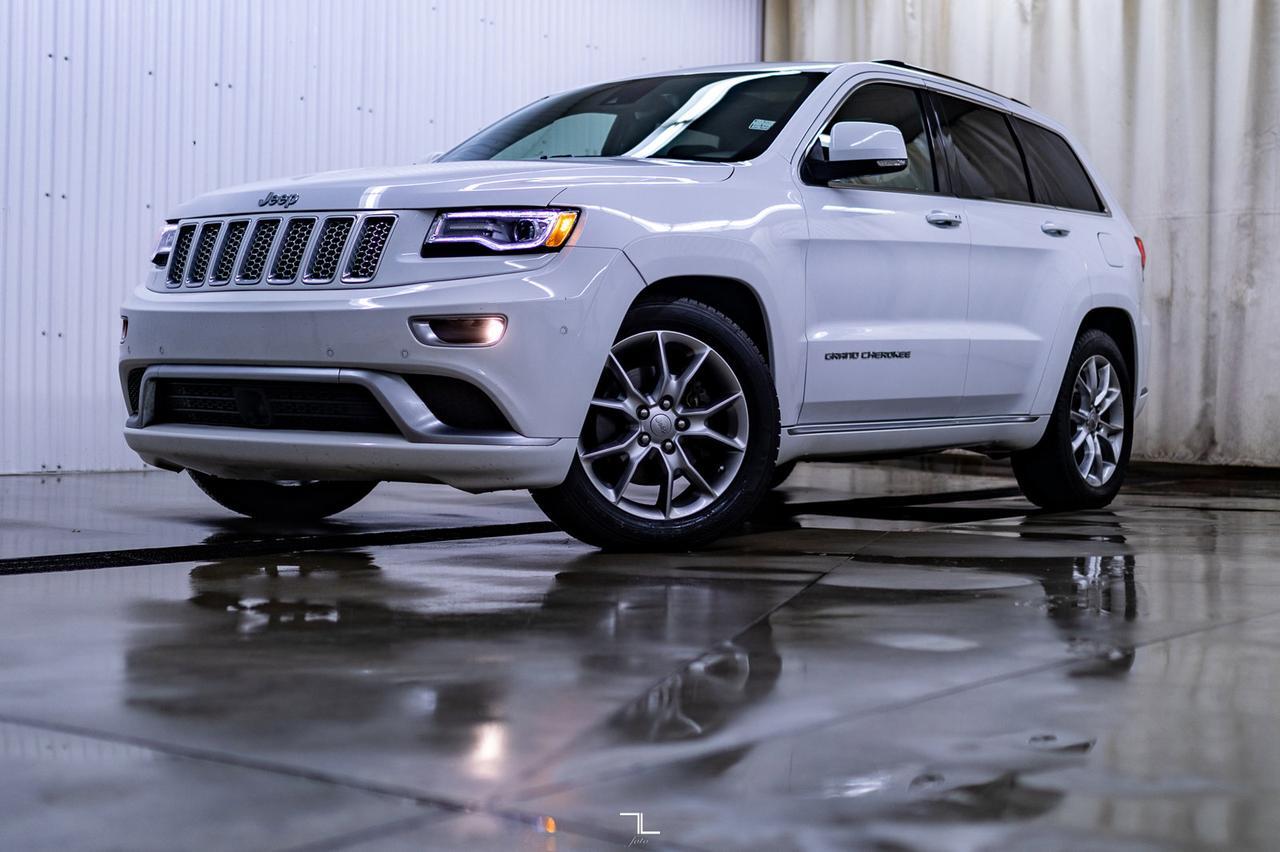 2015 Jeep Grand Cherokee 4x4 Summit Leather Roof Nav BCam Red Deer AB