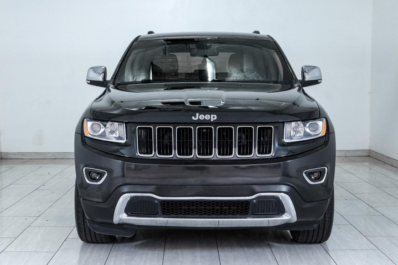 2015 Jeep Grand Cherokee LIMITED 4WD NAVIGATION LEATHER HEATED SEATS REAR CAMERA KEYLESS