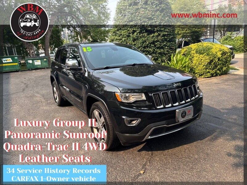 2015 Jeep Grand Cherokee Limited 4WD