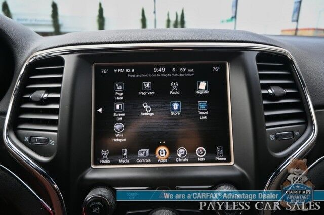 2015 Jeep Grand Cherokee Limited / 4X4 / Diesel / Auto Start / Advanced Technology & Luxury Group / Heated & Cooled Leather Seats / Heated Steering Wheel / Navigation / Panoramic Sunroof / Adaptive Cruise / Blind Spot / Bluetooth / Tow Pkg Anchorage AK