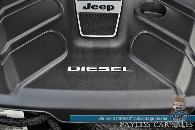 2015 Jeep Grand Cherokee Limited / 4X4 / Diesel / Auto Start / Heated & Cooled Leather Seats / Heated Steering Wheel / Navigation / Panoramic / Adaptive Cruise & Blind Spot / Bluetooth / Back Up Cam / Aluminum Wheel / Tow Pkg Anchorage AK