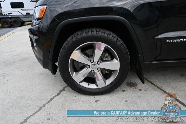 2015 Jeep Grand Cherokee Limited / 4X4 / Diesel / Auto Start / Heated & Cooled Leather Seats / Heated Steering Wheel / Navigation / Panoramic / Adaptive Cruise & Blind Spot / Bluetooth / Back Up Cam / Aluminum Wheel / Tow Pkg Anchorage AK