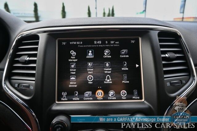 2015 Jeep Grand Cherokee Limited / 4X4 / Diesel / Auto Start / Heated & Cooled Leather Seats / Heated Steering Wheel / Navigation / Panoramic / Adaptive Cruise & Blind Spot / Bluetooth / Back Up Cam / Aluminum Wheel / Tow Pkg Anchorage AK