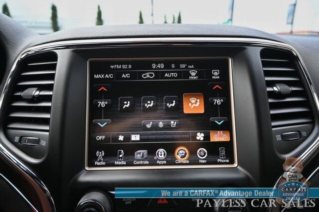 2015 Jeep Grand Cherokee Limited / 4X4 / Diesel / Auto Start / Heated & Cooled Leather Seats / Heated Steering Wheel / Navigation / Panoramic / Adaptive Cruise & Blind Spot / Bluetooth / Back Up Cam / Aluminum Wheel / Tow Pkg Anchorage AK