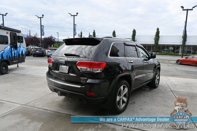 2015 Jeep Grand Cherokee Limited / 4X4 / Diesel / Auto Start / Heated & Cooled Leather Seats / Heated Steering Wheel / Navigation / Panoramic / Adaptive Cruise & Blind Spot / Bluetooth / Back Up Cam / Aluminum Wheel / Tow Pkg Anchorage AK