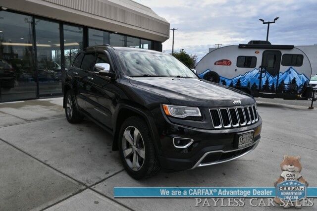 2015 Jeep Grand Cherokee Limited / 4X4 / Diesel / Auto Start / Heated & Cooled Leather Seats / Heated Steering Wheel / Navigation / Panoramic / Adaptive Cruise & Blind Spot / Bluetooth / Back Up Cam / Aluminum Wheel / Tow Pkg Anchorage AK