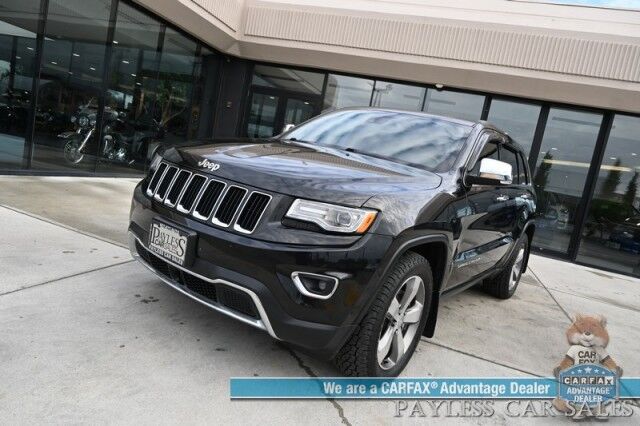 2015 Jeep Grand Cherokee Limited / 4X4 / Diesel / Auto Start / Heated & Cooled Leather Seats / Heated Steering Wheel / Navigation / Panoramic / Adaptive Cruise & Blind Spot / Bluetooth / Back Up Cam / Aluminum Wheel / Tow Pkg Anchorage AK
