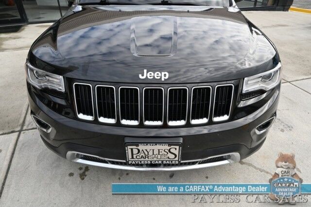 2015 Jeep Grand Cherokee Limited / 4X4 / Diesel / Auto Start / Heated & Cooled Leather Seats / Heated Steering Wheel / Navigation / Panoramic / Adaptive Cruise & Blind Spot / Bluetooth / Back Up Cam / Aluminum Wheel / Tow Pkg Anchorage AK