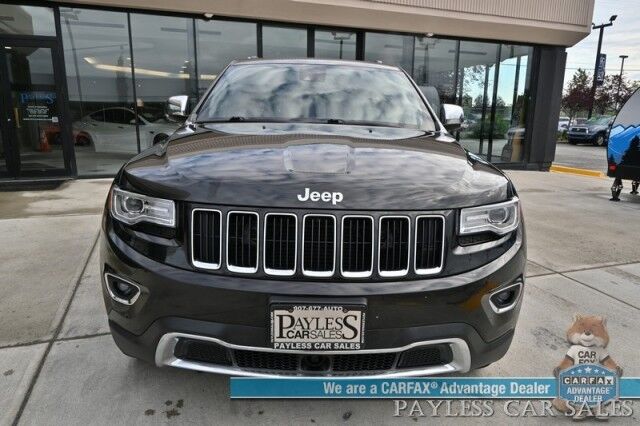 2015 Jeep Grand Cherokee Limited / 4X4 / Diesel / Auto Start / Heated & Cooled Leather Seats / Heated Steering Wheel / Navigation / Panoramic / Adaptive Cruise & Blind Spot / Bluetooth / Back Up Cam / Aluminum Wheel / Tow Pkg Anchorage AK