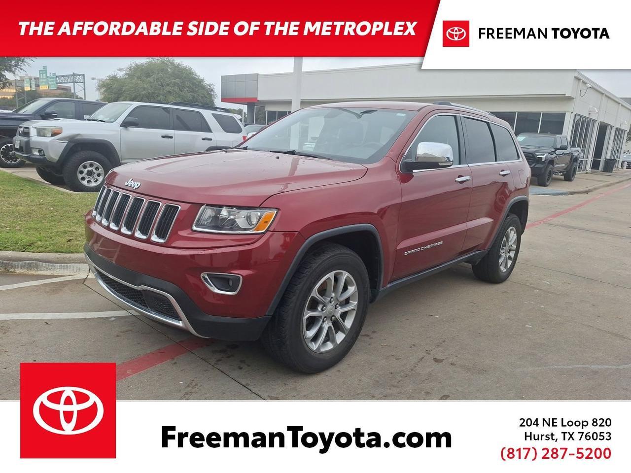 2015 Jeep Grand Cherokee Limited Hurst TX