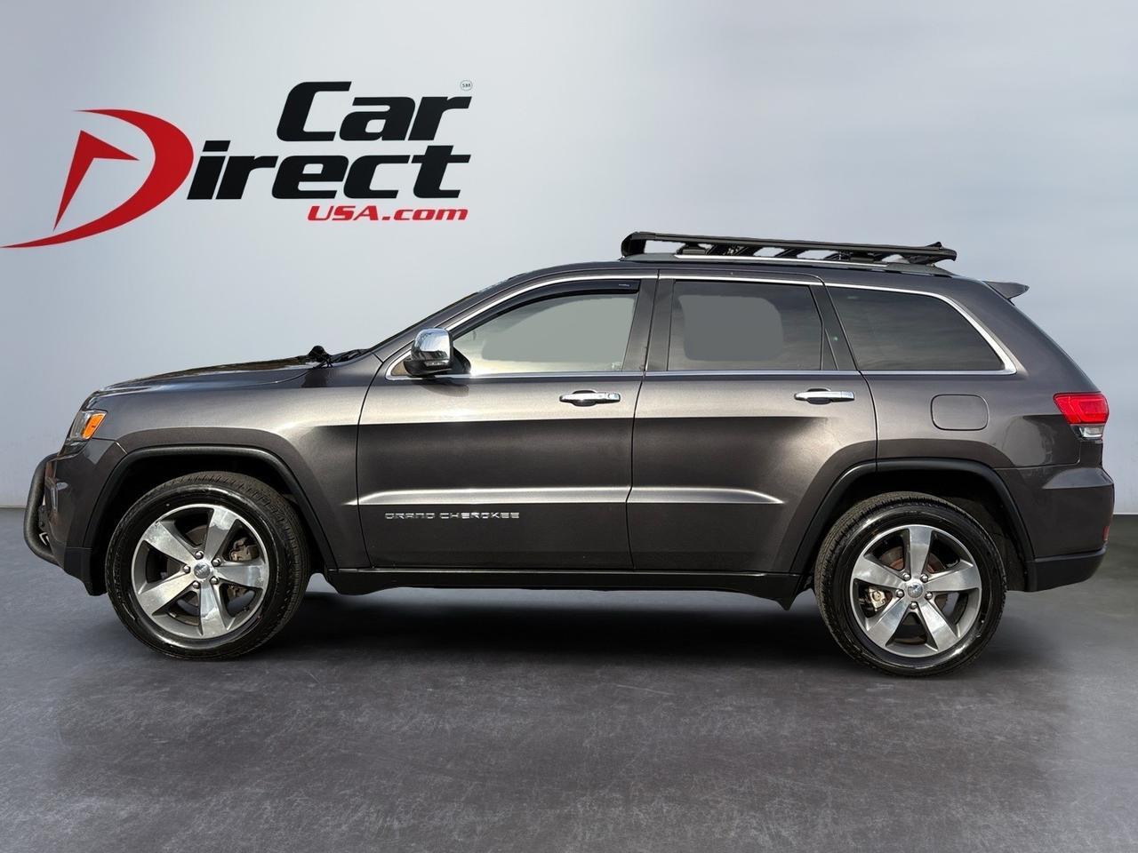 2015 Jeep Grand Cherokee Limited, POWER LIFTGATE, ROOF RACKS, TOW PACKAGE, SUNROOF, BACKUP CAMERA WITH PARKING SENSORS, HEATED STEERING WHEEL & SEATS, APPLE CARPLAY/ANROID AUTO, LOW MILEAGE, COME GET THIS RUGGED RIDE! Virginia Beach VA