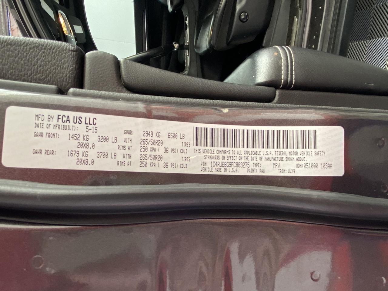 2015 Jeep Grand Cherokee Limited Richmond Hill NY