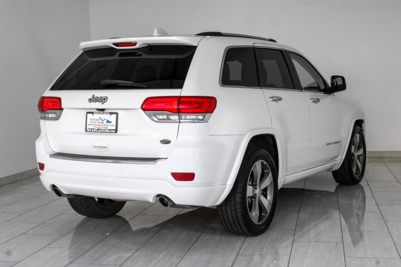 2015 Jeep Grand Cherokee OVERLAND NAVIGATION SUNROOF LEATHER SEATS REAR CAMERA KEYLESS ST Carrollton TX