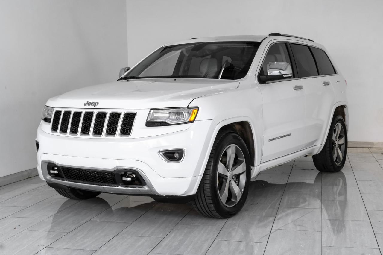 2015 Jeep Grand Cherokee OVERLAND NAVIGATION SUNROOF LEATHER SEATS REAR CAMERA KEYLESS ST