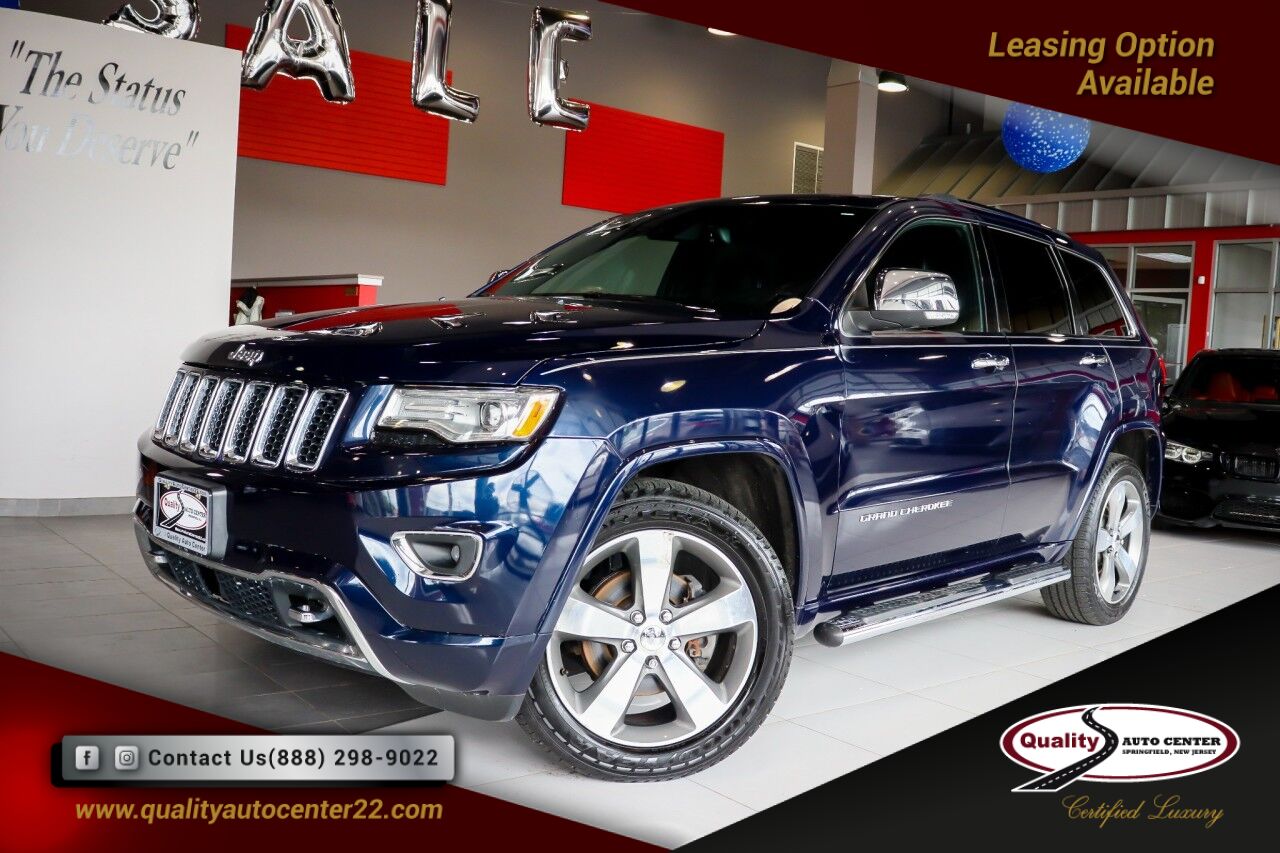 2015 Jeep Grand Cherokee Overland Mopar Chrome Edition Group Advanced Tech Pkg Quick Order Pkg Springfield NJ 2015 Jeep Grand Cherokee Overland Mopar Chrome Edition Group Advanced Tech Pkg Quick Order Pkg Springfield NJ