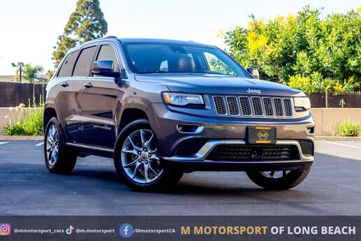 2015 Jeep Grand Cherokee Summit Sport Utility 4D Long Beach CA