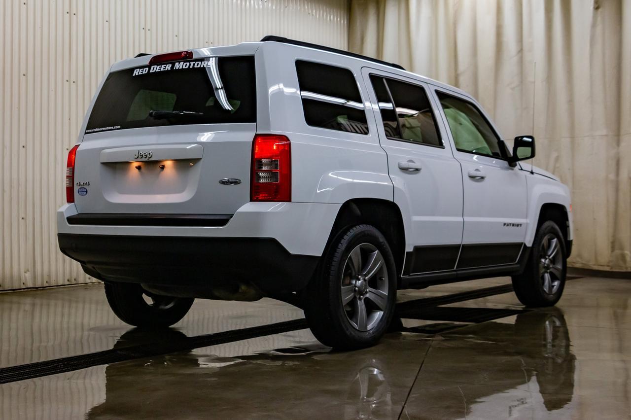 2015 Jeep Patriot 4x4 High Altitude Leather Roof Red Deer AB