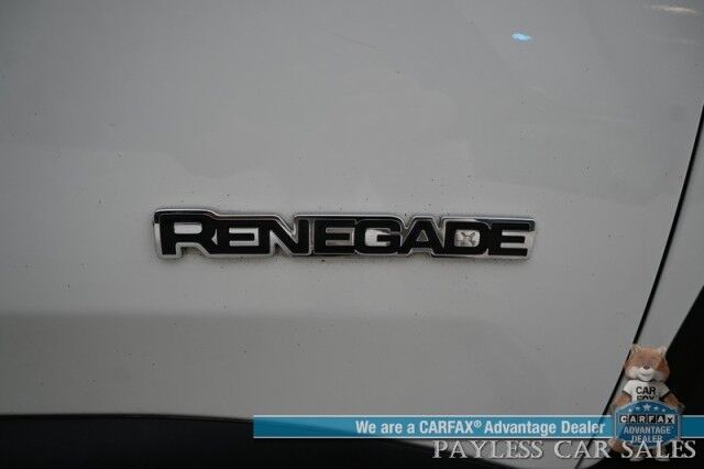 2015 Jeep Renegade Limited / 4X4 / Auto Start / Power & Heated Leather Seats / Heated Steering Wheel / Blind Spot Alert / Bluetooth / USB Input / Back Up Camera / Cruise Control / Keyless Entry & Start / 29 MPG / 1-Owner Anchorage AK