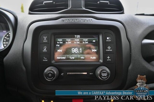 2015 Jeep Renegade Limited / 4X4 / Auto Start / Power & Heated Leather Seats / Heated Steering Wheel / Blind Spot Alert / Bluetooth / USB Input / Back Up Camera / Cruise Control / Keyless Entry & Start / 29 MPG / 1-Owner Anchorage AK