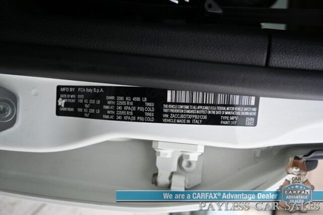 2015 Jeep Renegade Limited / 4X4 / Auto Start / Safety & Security Group / Power & Heated Leather Seats / Heated Steering / Blind Spot Alert / Bluetooth / Back Up Camera / Cruise Control / Keyless Entry & Start / 29 MPG / 1-Owner Anchorage AK 2015 Jeep Renegade Limited / 4X4 / Auto Start / Safety & Security Group / Power & Heated Leather Seats / Heated Steering / Blind Spot Alert / Bluetooth / Back Up Camera / Cruise Control / Keyless Entry & Start / 29 MPG / 1-Owner Anchorage AK