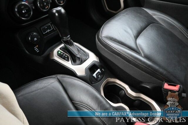 2015 Jeep Renegade Limited / 4X4 / Auto Start / Safety & Security Group / Power & Heated Leather Seats / Heated Steering / Blind Spot Alert / Bluetooth / Back Up Camera / Cruise Control / Keyless Entry & Start / 29 MPG / 1-Owner Anchorage AK 2015 Jeep Renegade Limited / 4X4 / Auto Start / Safety & Security Group / Power & Heated Leather Seats / Heated Steering / Blind Spot Alert / Bluetooth / Back Up Camera / Cruise Control / Keyless Entry & Start / 29 MPG / 1-Owner Anchorage AK