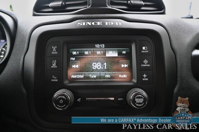 2015 Jeep Renegade Trailhawk / 4X4 / Heated Cloth Seats / Heated Steering Wheel / Auto Start / Open Air Sunroof / Bluetooth / Back Up Camera / Cruise Control / Keyless Entry & Start / Block Heater / Alloy Wheels / Tow Pkg Anchorage AK